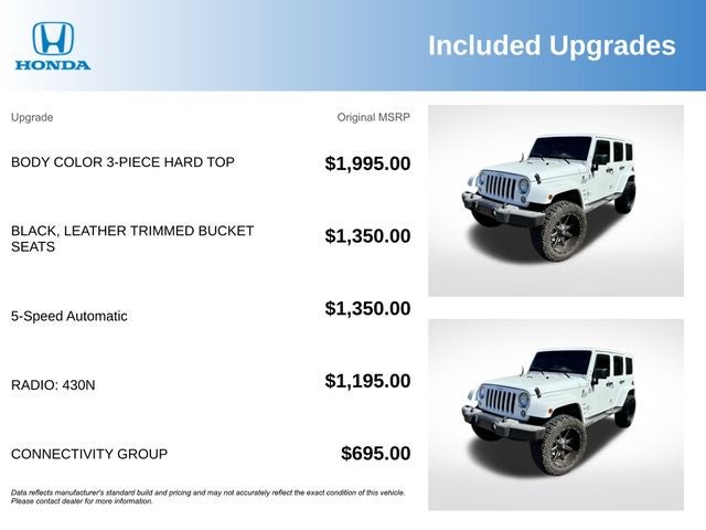 2016 Jeep Wrangler Unlimited Sahara
