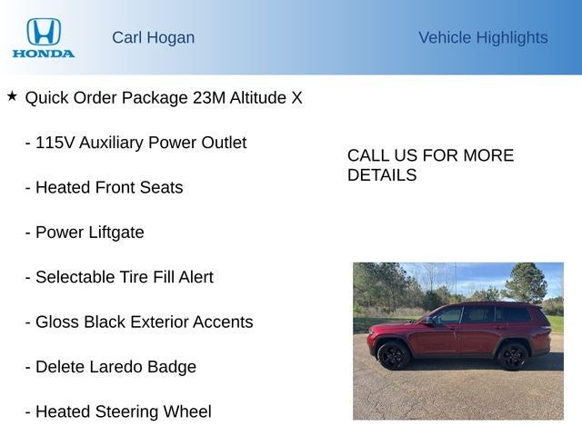 2024 Jeep Grand Cherokee L Altitude X