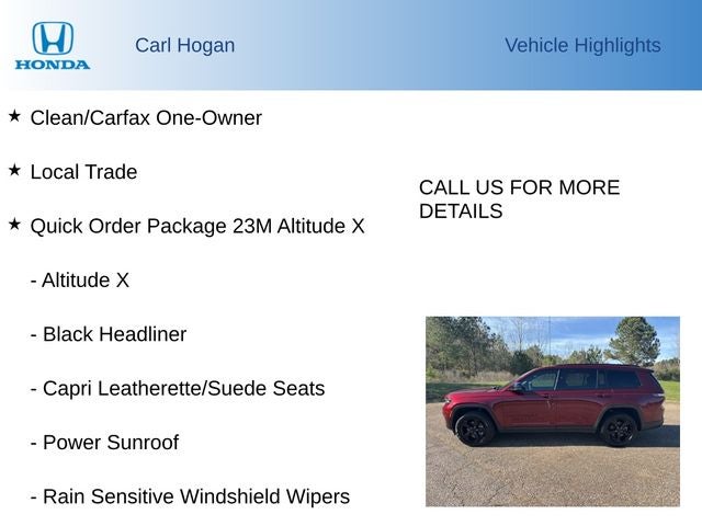 2024 Jeep Grand Cherokee L Altitude X