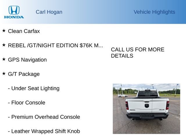 2022 RAM 1500 Rebel