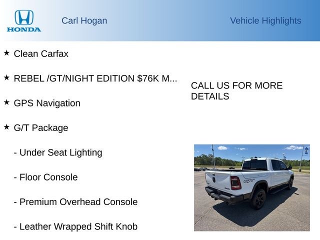 2022 RAM 1500 Rebel