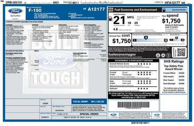2017 Ford F-150 XLT