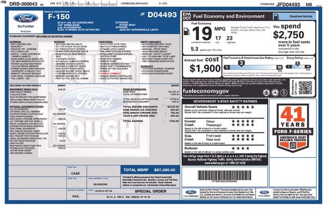 2018 Ford F-150 King Ranch