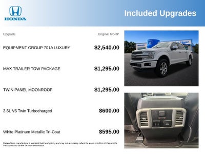 2018 Ford F-150 Platinum
