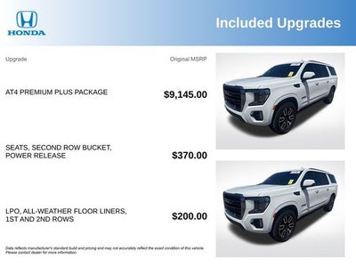 2021 GMC Yukon XL AT4