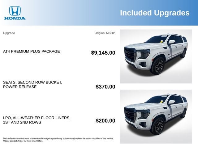 2021 GMC Yukon XL AT4