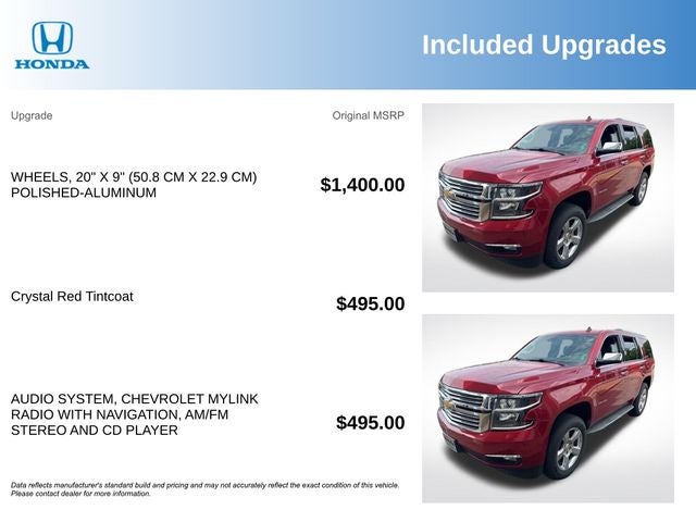 2015 Chevrolet Tahoe LT