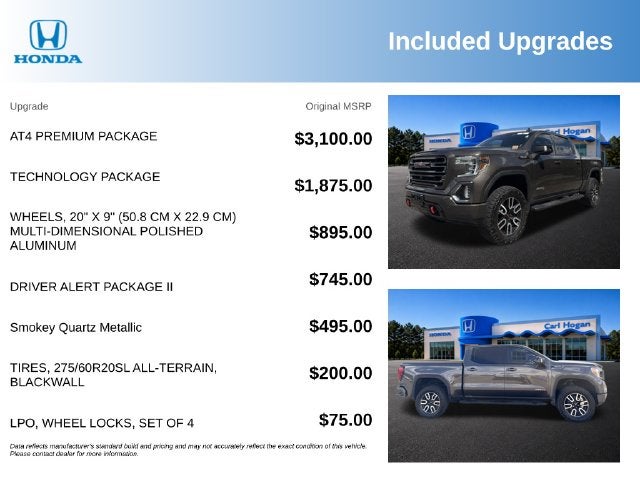2019 GMC Sierra 1500 AT4