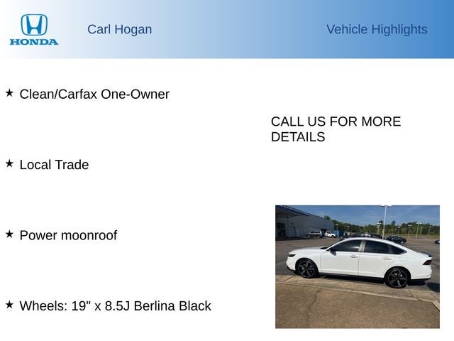 2024 Honda Accord Hybrid Sport