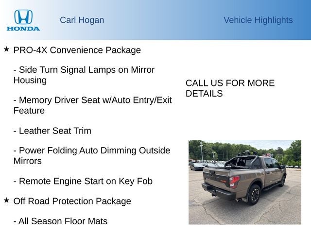 2021 Nissan Titan PRO-4X