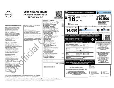 2024 Nissan Titan PRO-4X