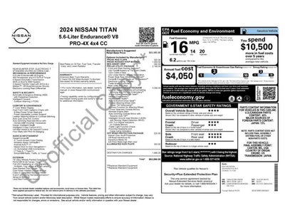 2024 Nissan Titan PRO-4X