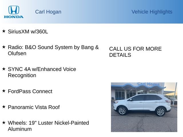 2022 Ford Edge Titanium