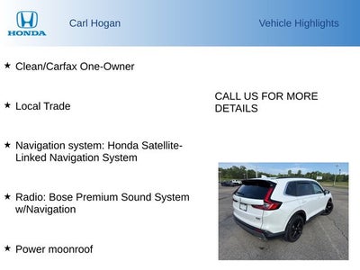 2025 Honda CR-V Hybrid Sport Touring