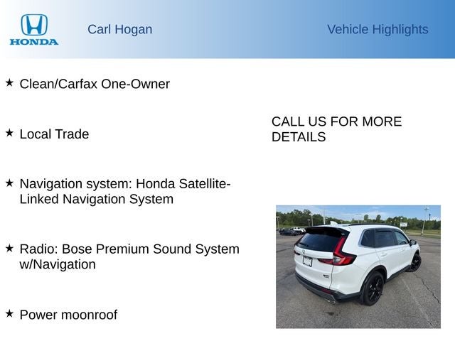 2025 Honda CR-V Hybrid Sport Touring