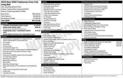 2023 RAM 3500 Tradesman