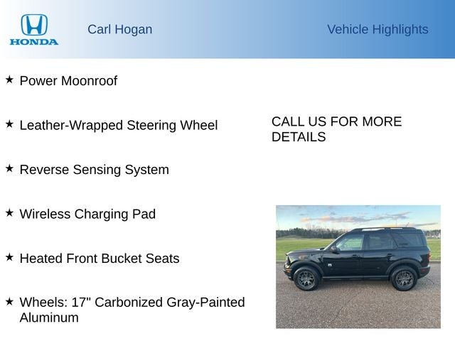 2021 Ford Bronco Sport Big Bend