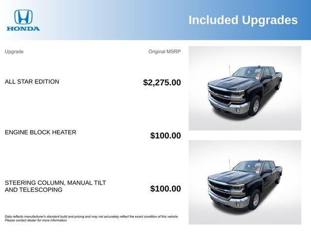 2017 Chevrolet Silverado 1500 LT LT1