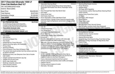 2017 Chevrolet Silverado 1500 LT LT1