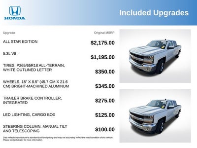 2017 Chevrolet Silverado 1500 LT LT1