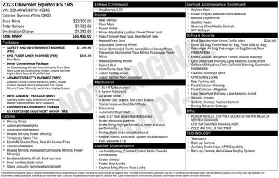2023 Chevrolet Equinox RS