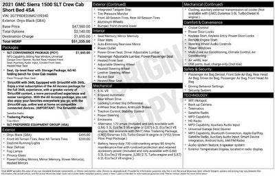 2021 GMC Sierra 1500 SLT