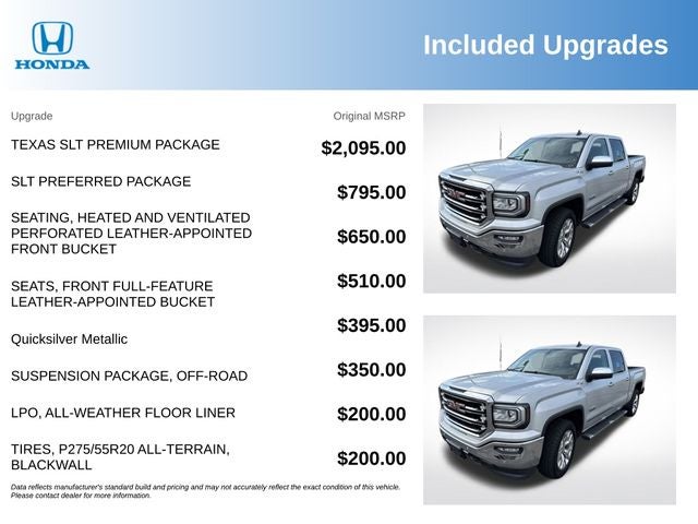 2018 GMC Sierra 1500 SLT