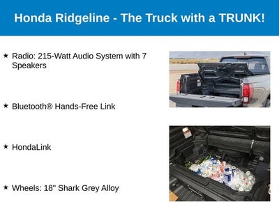 2026 Honda Ridgeline Sport