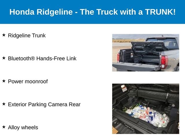 2026 Honda Ridgeline RTL