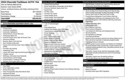 2024 Chevrolet TrailBlazer ACTIV