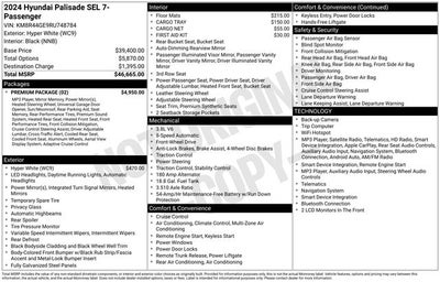 2024 Hyundai Palisade SEL 8 Passenger