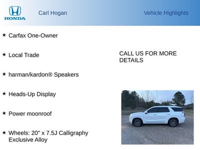 2024 Hyundai Palisade Calligraphy